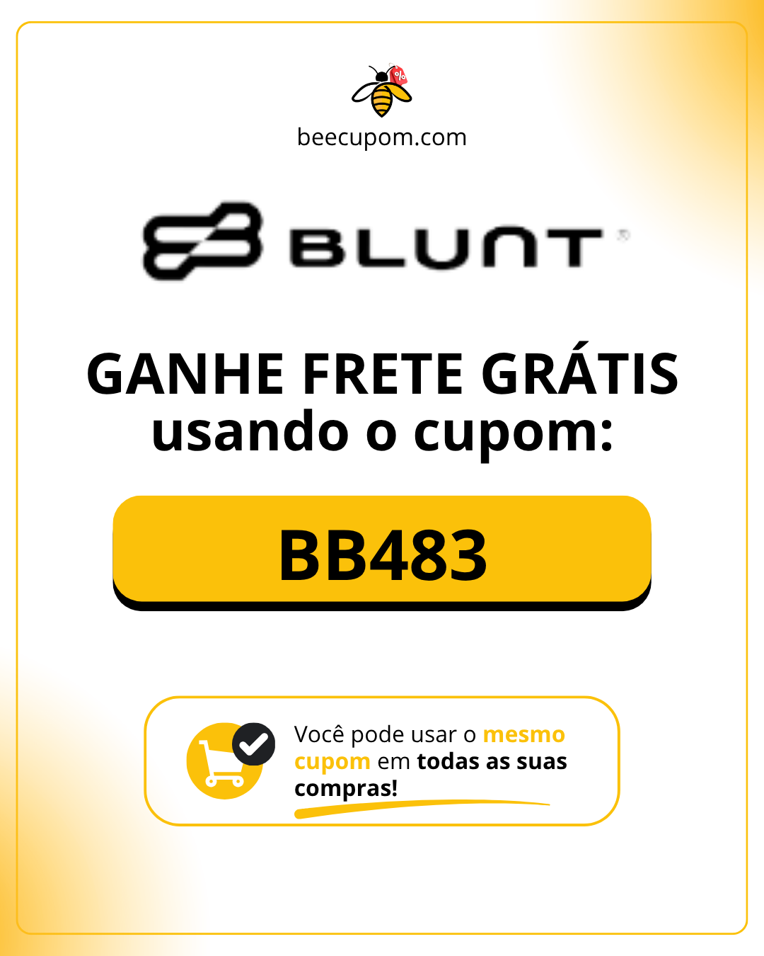 Cupom Blunt Brasil